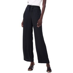 Nic+Zoe Womens Petite Crepe Wide Leg Pant